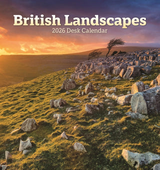Cover image for 9781529849523 - British Landscapes Easel Desk Calendar 2