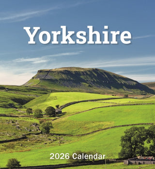 Cover image for 9781529849554 - Yorkshire Mini Easel Desk Calendar 2026