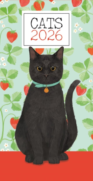 Cover image for 9781529849578 - Cats Illustrated Slim Diary 2026