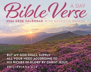 Cover image for 9781529849882 - Bible Verse A Day Mini Box Calendar 2026