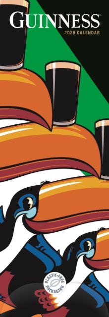 Cover image for 9781529849981 - Guinness Slim Calendar 2026