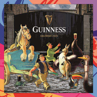 Cover image for 9781529849998 - Guinness Square Wall Calendar 2026