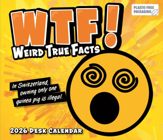 Cover image for 9781529850055 - Wtf Weird True Facts Box Calendar 2026