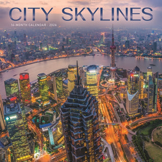 Cover image for 9781529850109 - City Skylines Square Wall Sunday Start C