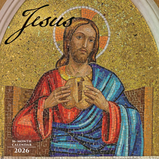 Cover image for 9781529850130 - Jesus Square Wall Sunday Start Calendar