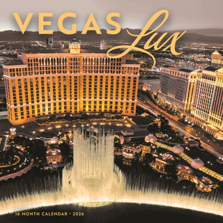 Cover image for 9781529850215 - Vegas Lux Square Wall Sunday Start Calen