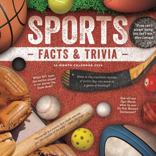 Cover image for 9781529850253 - Sports Facts & Trivia Square Wall Sunday