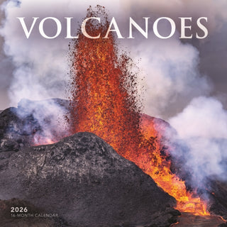 Cover image for 9781529850345 - Volcanoes Square Wall Sunday Start Calen