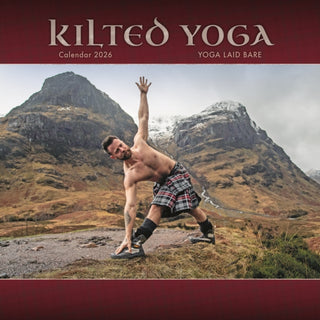 Cover image for 9781529850727 - Kilted Yoga Square Wall Sunday Start Cal