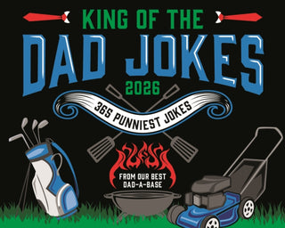 Cover image for 9781529850864 - King Of The Dad Jokes Box Calendar 2026