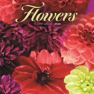 Cover image for 9781529850925 - Flowers Square Mini Sunday Start Calenda