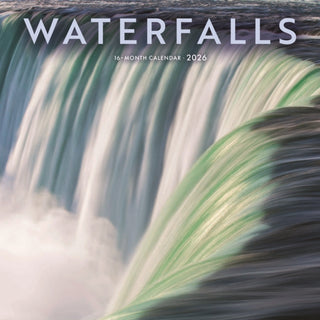 Cover image for 9781529851229 - Waterfalls Square Wall Sunday Start Cale