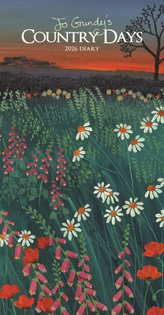 Cover image for 9781529851311 - Jo Grundy Country Days Deluxe Slim Diary 2026