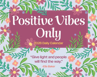 Cover image for 9781529851397 - Positivity Vibes Only Box Calendar 2026