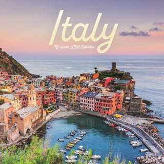 Cover image for 9781529851533 - Italy Square Mini Sunday Start Calendar