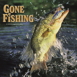 Cover image for 9781529851700 - Gone Fishing Square Wall Sunday Start Ca