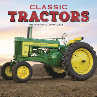 Cover image for 9781529851809 - Classic Tractors Square Wall Sunday Star