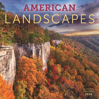 Cover image for 9781529851892 - American Landscapes Square Wall Sunday S