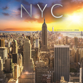 Cover image for 9781529852110 - Nyc Square Wall Sunday Start Calendar 20