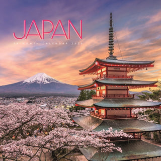 Cover image for 9781529852493 - Japan Square Wall Sunday Start Calendar