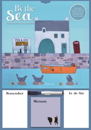 Cover image for 9781529852677 - By The Sea Family Organiser Planner A3 C