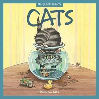 Cover image for 9781529852707 - Cats Gary Patterson Square Wall Calendar