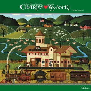 Cover image for 9781529853445 - Charles Wysocki Americana Square Wall Su