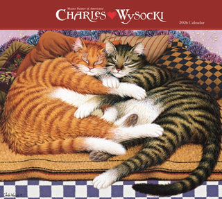 Cover image for 9781529853506 - Charles Wysocki Cat Tales Deluxe Wall Su