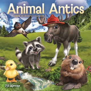 Cover image for 9781529853520 - Animal Antics Square Mini Sunday Start C