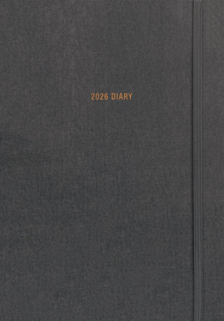 Cover image for 9781529853926 - Charcoal A5 Diary 2026