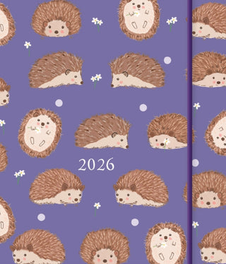 Cover image for 9781529854039 - Hedgehog Square Pocket Diary 2026