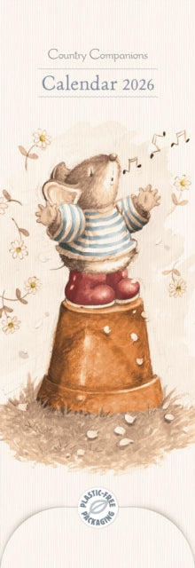 Cover image for 9781529855333 - Country Companions Slim Calendar 2026