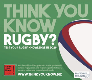 Cover image for 9781529855555 - Think You Know Rugby Box Calendar 2026