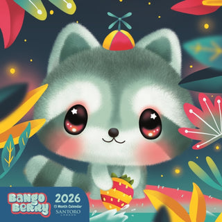 Cover image for 9781529855739 - Bango Berry Square Wall Calendar 2026
