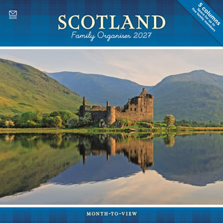 Cover image for 9781529857344 - Scotland Family Organiser Planner Wall