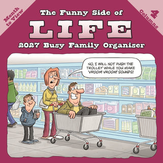 Cover image for 9781529858303 - Funny Side of Life Wiro Planner Wall
