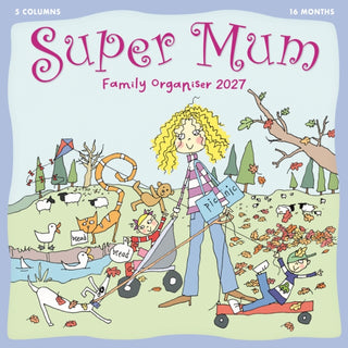 Cover image for 9781529858501 - Super Mum, Kim Nash Planner Wall