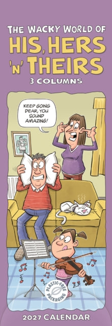 Cover image for 9781529858679 - Wacky World of His, Hers and Theirs Planner (PFP) Slim