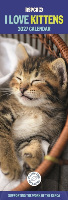Cover image for 9781529863628 - RSPCA, I Love Kittens Slim (PFP)