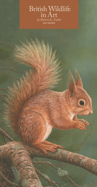 Cover image for 9781529863765 - British Wildlife in Art by Robert Fuller Slim Diary