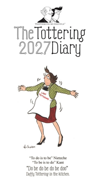 Cover image for 9781529863819 - Tottering By Gently Slim Diary