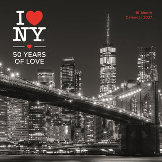 Cover image for 9781529865851 - I Love NY (B&W City) Wall