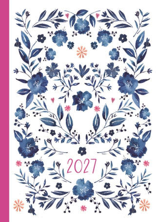 Cover image for 9781529865912 - Fashion Diary Blue Willow A6 D