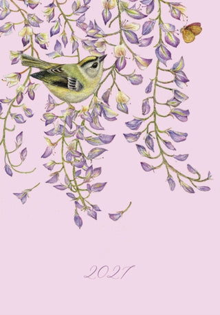 Cover image for 9781529865929 - Fashion Diary Goldcrest & Wisteria A5 D