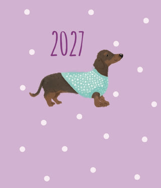 Cover image for 9781529865936 - Fashion Diary Dachshund Sq Pk D