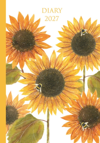 Cover image for 9781529865950 - Fashion Diary Sunflowers A6 D