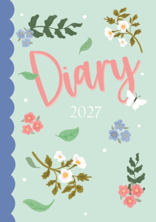 Cover image for 9781529866018 - Fashion Diary Scallop Floral A6 D