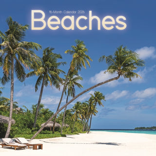 Cover image for 9781529896459 - Beaches Square Wall Sunday Start Calenda