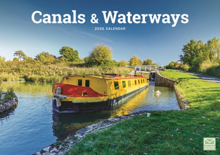 Cover image for 9781529896589 - Canals Waterways A4 Calendar 2026