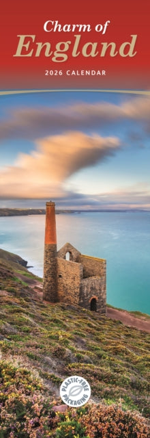 Cover image for 9781529896619 - Charm Of England Slim Calendar 2026